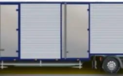 Tracto con semirremolque de Huayraz de 22.5–25 t